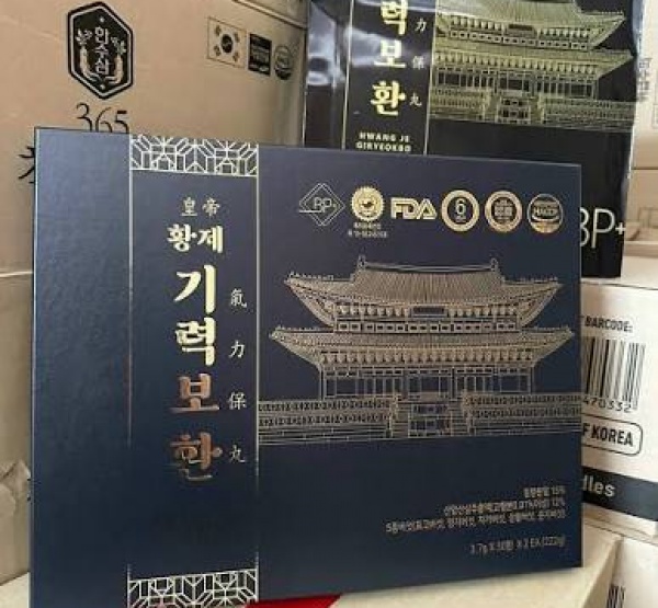 An Cung Trầm Hương Sâm Núi Jeongjin Hàn Quốc 60 Viên (Thùng 10)